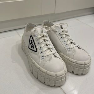Prada Platform 50mm sneakers white Size 36